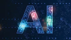 Conceptual technology illustration of artificial intelligence